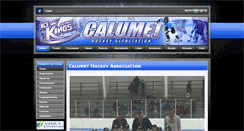 Desktop Screenshot of calumethockey.org